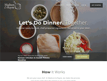 Tablet Screenshot of madisonandrayne.com